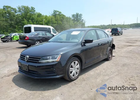 2017 Volkswagen Jetta 1.4T S из США, поврежденный, VIN 3VW2B7AJ1HM214732